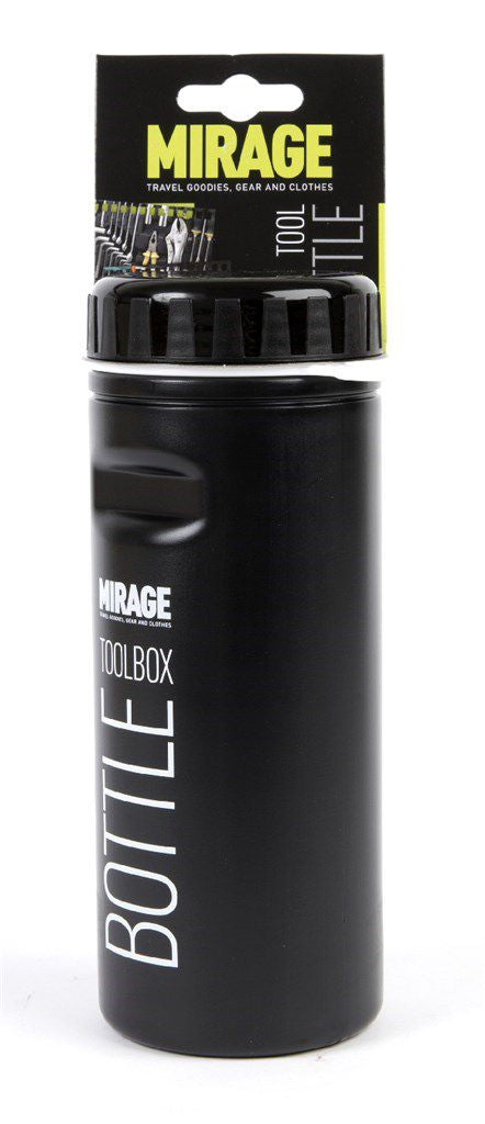 Mirage Gereedschap toolbox bidon 500ml zwart op kaart