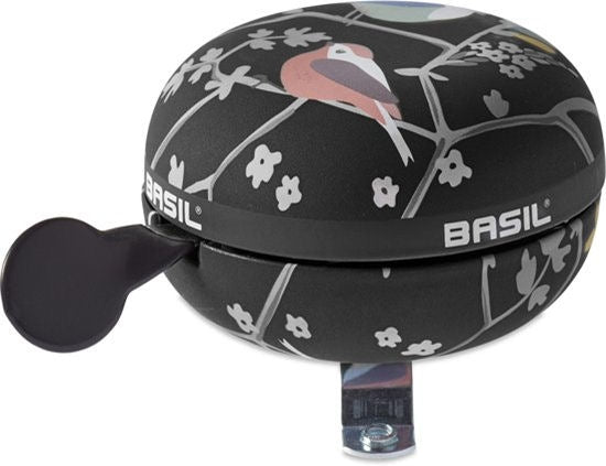 Basil Wanderlust Bicycle Bell 80 mm Negro