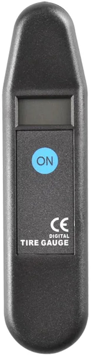 Proplus digitale bandenspanningsmeter – voor auto motor caravan camper en trailer – 0-7 bar 100 psi – zwart