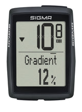 Sigma bicycle computer BC 14.0 WL STS with altitude measurement and pedal frequency sensor