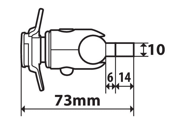 Lampa Opti-Screw Duoolock M6 Boutmentage