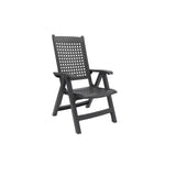 Grosfillex palao standenstoel antraciet set a 2 stuks