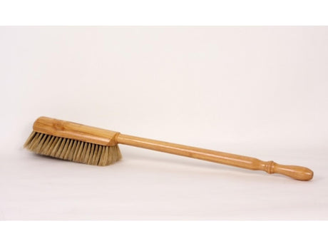 Luva handstoffer grijs wit chinees haar 45cm