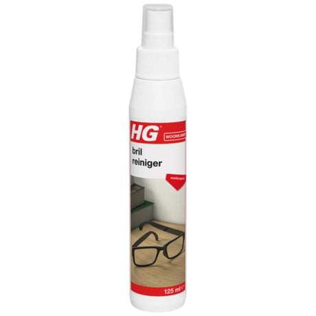 Hg brilreiniger dã© brillenreiniger voor veilig reinigen en ontvetten 125ml