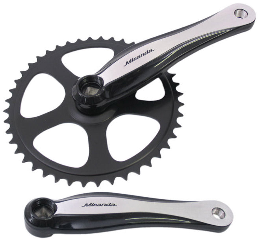 Miranda Cranket Beta1 Plus 44 Tands 3 32 leaf steel crank alu black