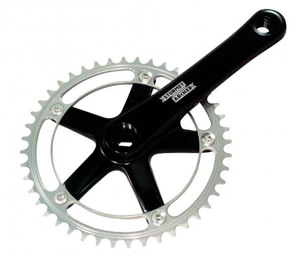 Sturmeyarcher Crankkel 44t Sturmey Archer FCT64 s 170 mm klikou černé stříbro