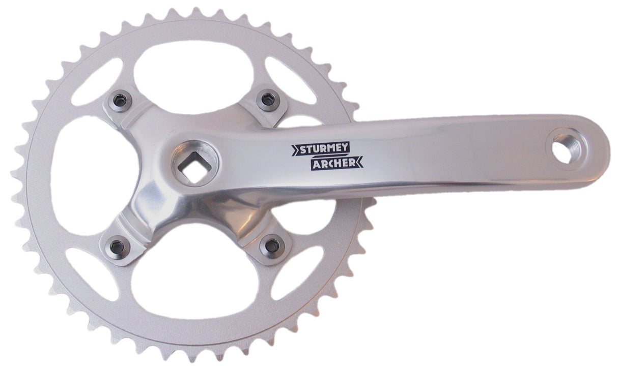 Sturmeyarcher Crankkel 44t Sturmey Archer FCS750 pro 3 32 řetězec 170 mm pro stříbrnou nápravu