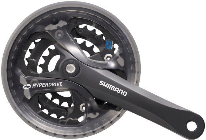 Shimano Cranket Set 7 8 Speed ​​Acera FC-M361 med 175 mm krumtaparm 42 x 32 x 22t sort