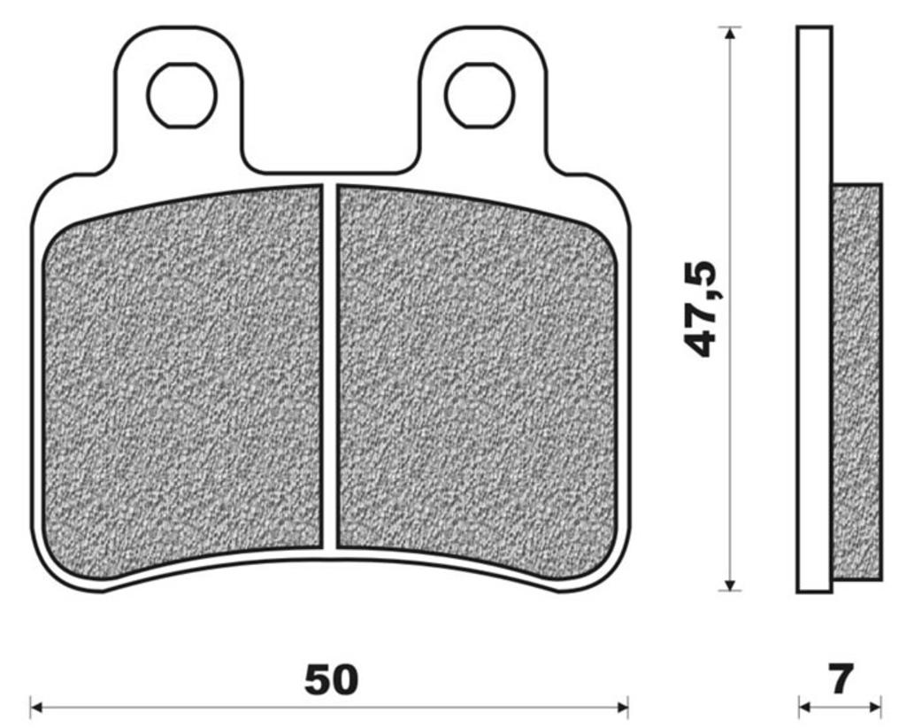 Newfren brake block set FD0323