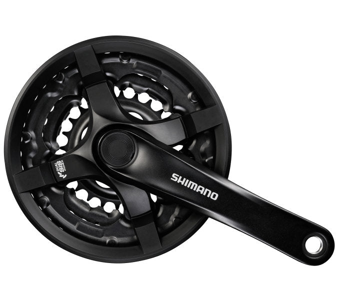 Shimano Crankkel Tourney CG Triple 28-38-48 175mm ZW. -4mm