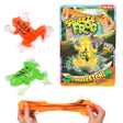 Toi-toys fun kneedkikker -clear- rekbaar 10cm 3ass