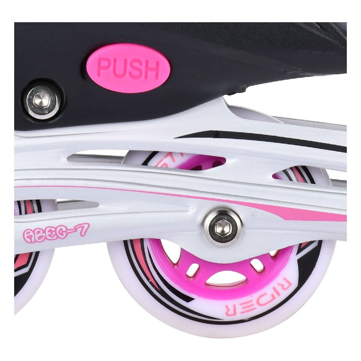 Street rider skeelers roze grijs, maat 37-40 39 41