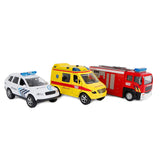 2-playe die-cast vozidla pohotovostní služby Belgie