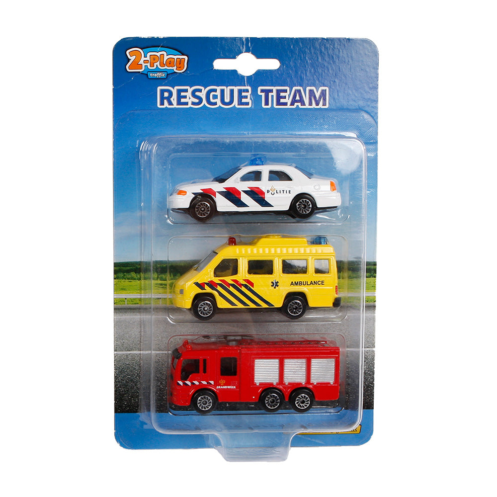 2-play Die-Cast 112 vozil NL, 3st.