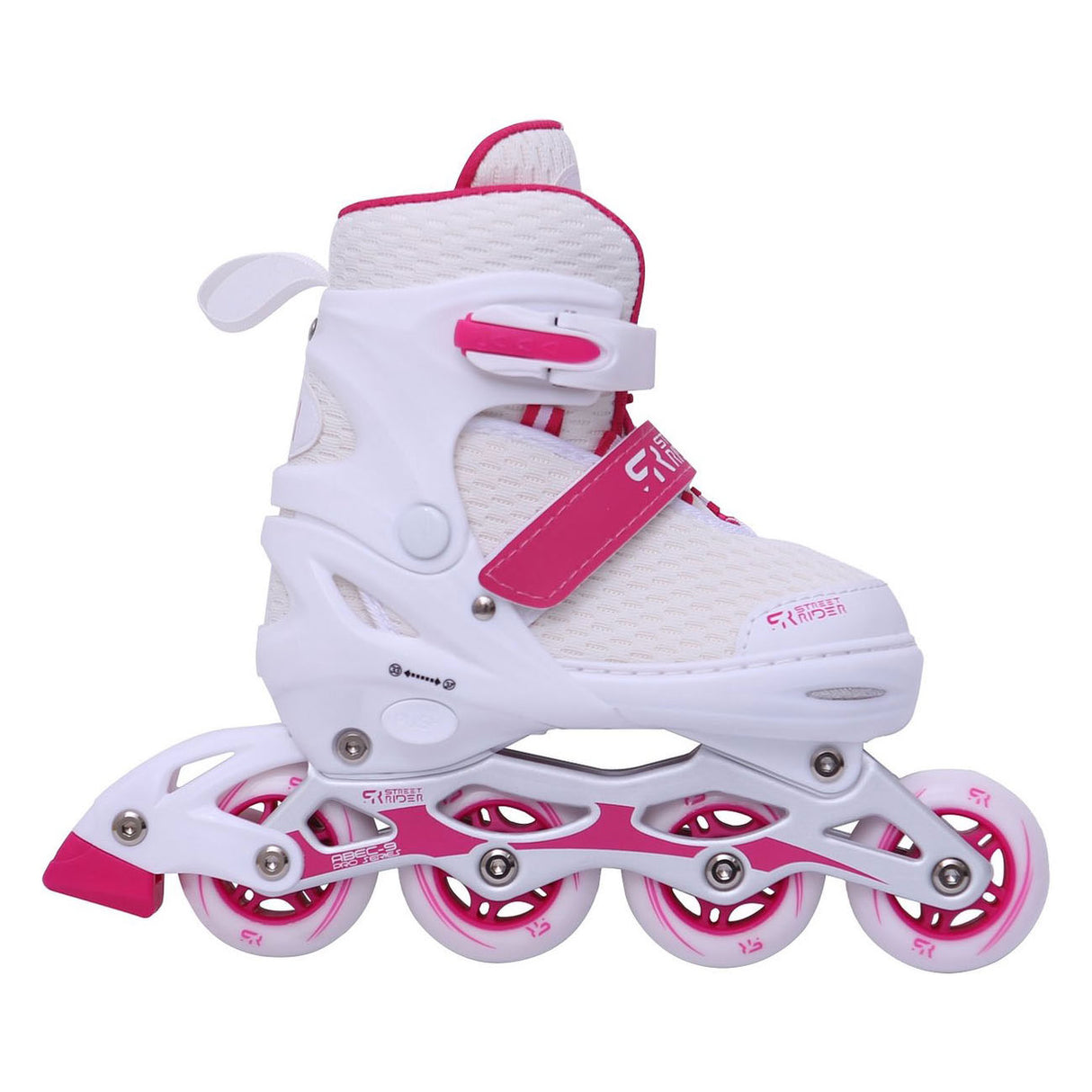 Street Rider Inline Skeelers White, storlek 38-42