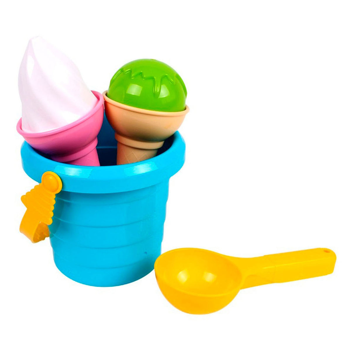 Sun Fun Sun Fun Fun Bucket Set Ice Creams, 6dlg.