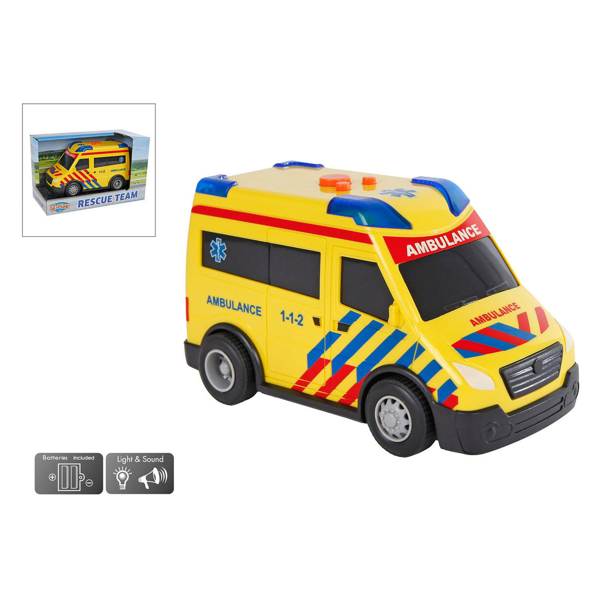 2-spieler-Krankenwagen NL Light Sound