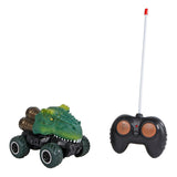 RC Dinoworld Dinosaurus auto controllabile RC con luce, 12,5 cm