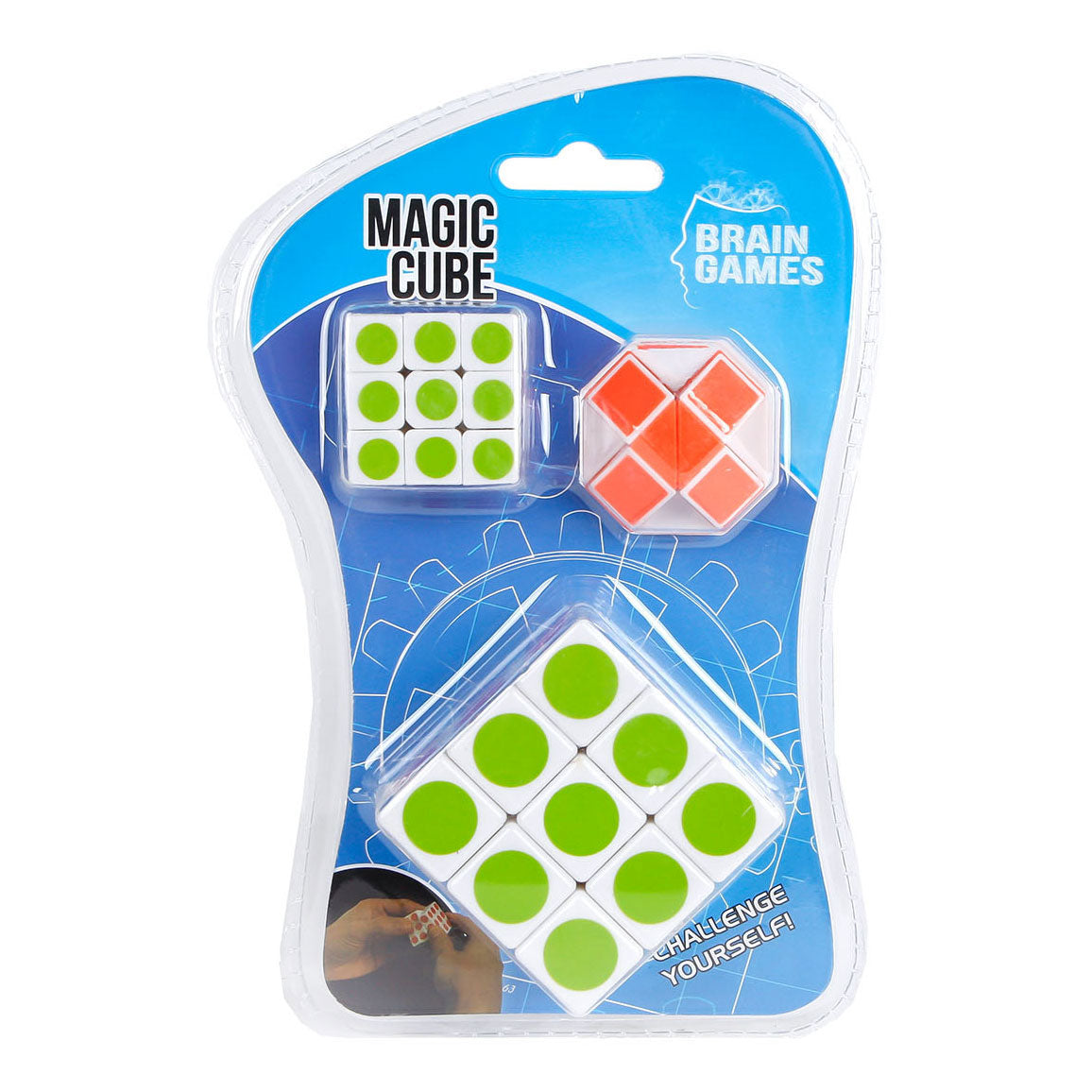 Brain Games Puzzelubus, set of 3