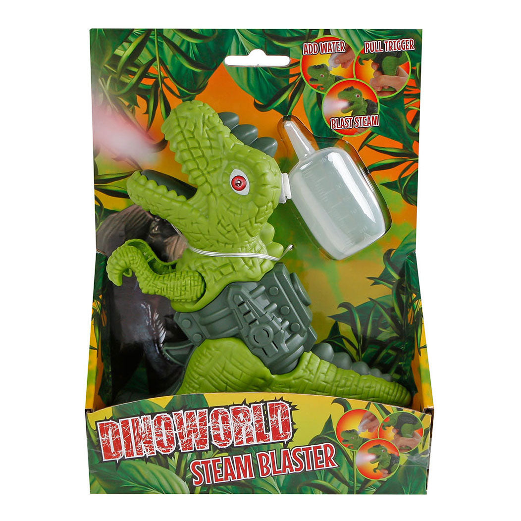 Dinoworld dinosaur med damplys og lyd, 17 cm