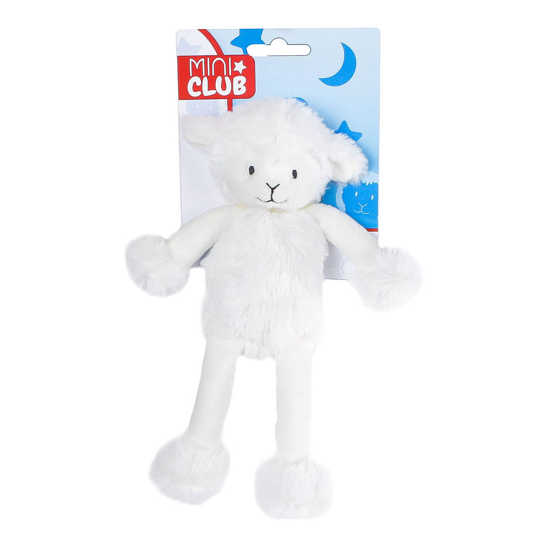 Mini club mini club knuffel schaap pluche, 18cm