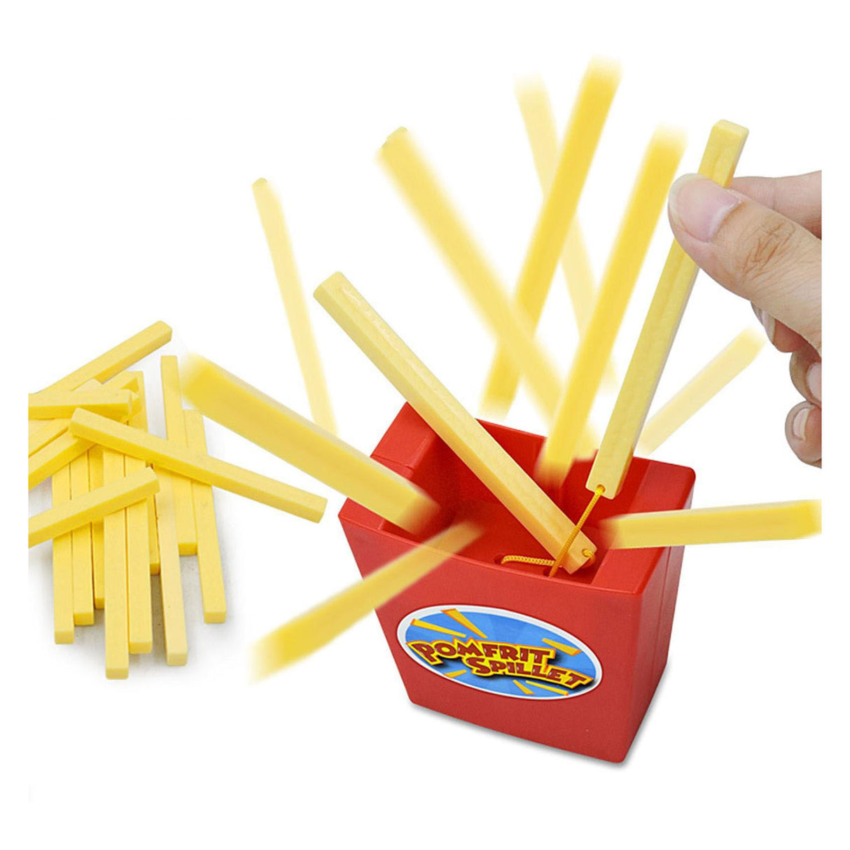 Flying French fries child's play