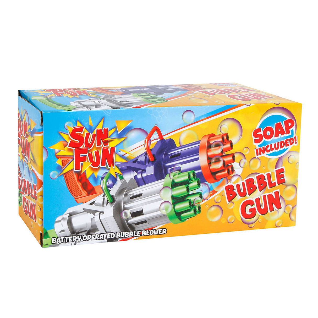 Sun Fun Sun Fun Bonzbladenpistool mit Bubble Blase