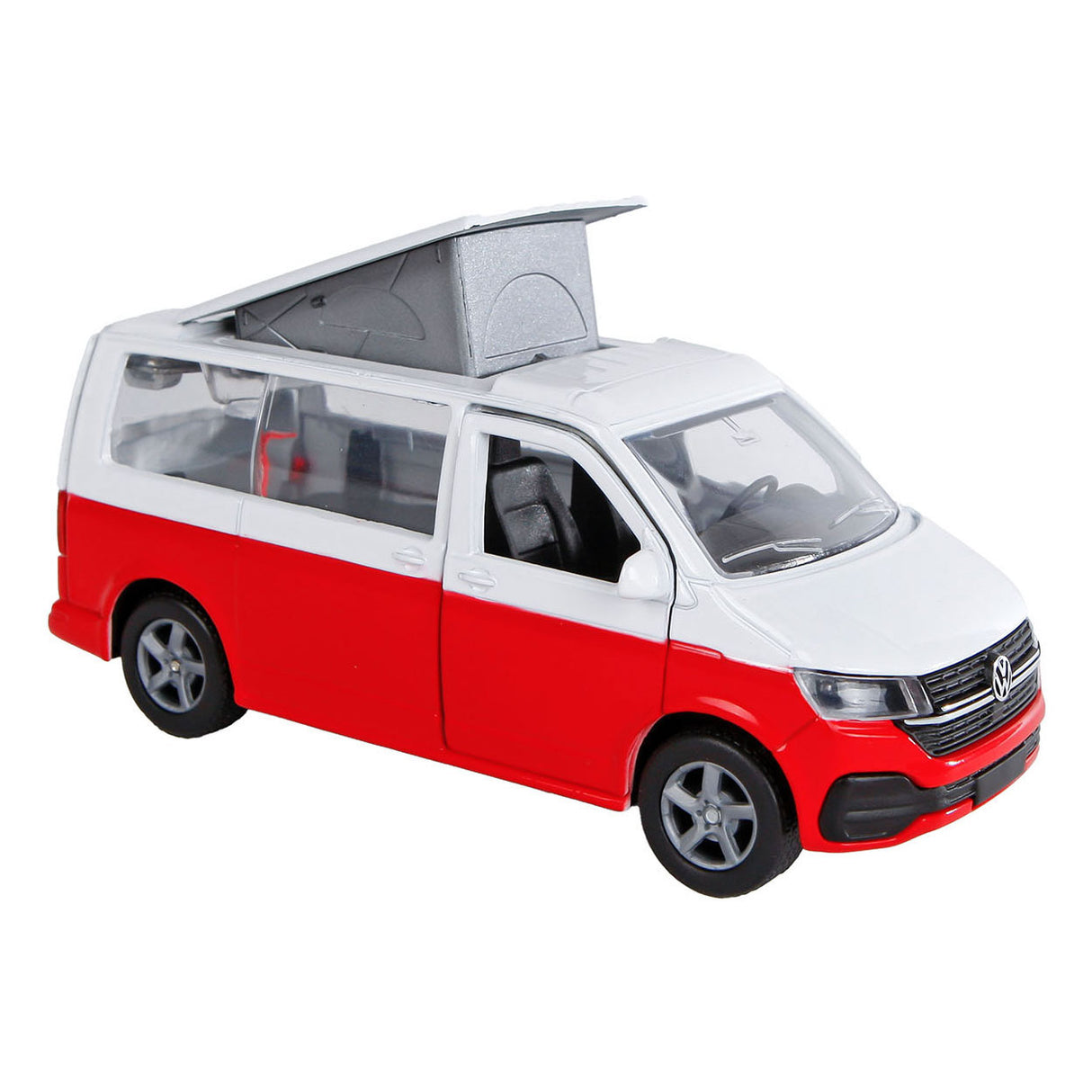 Kids Globe Globe VW Transporter Camper Die-Cast Pull Back, 13,5cm