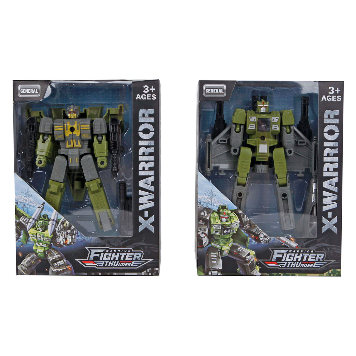 Transform Robot X-Warrior, 12 cm