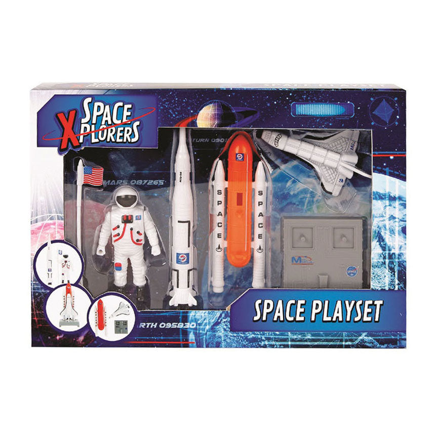 Space Xplorers Space Shuttle Play Set, 6DLG.