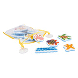 Mini Club Foam Bad Pest Figures Marine Animals, 16dlg.