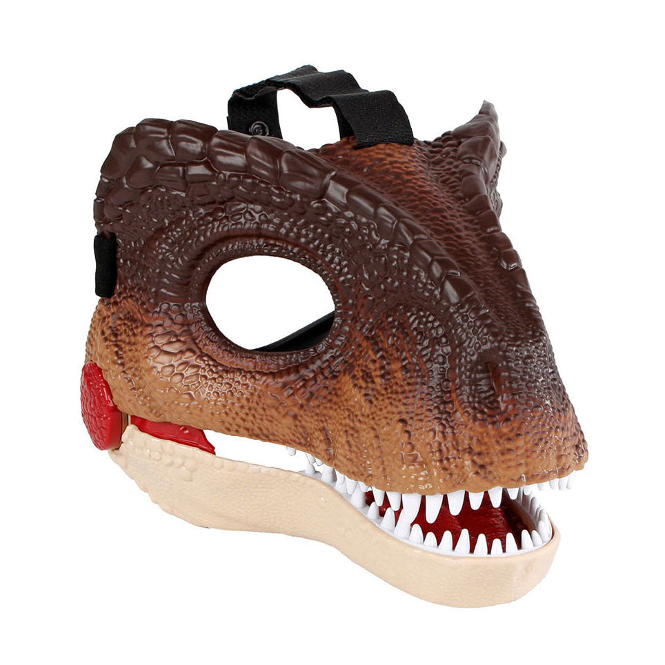 Dinoworld Dinosaurus Maske mit Sound, 22 cm