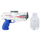 Sun Fun Fun Fun Gun Gun Electric con botella de azul blanco, 18 cm