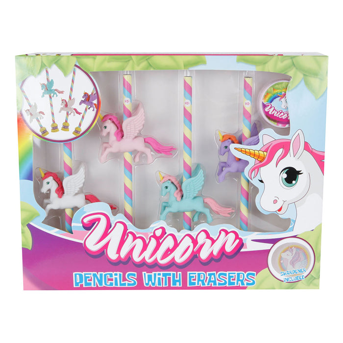 Unicorn Bleistift mat Eraser a Bleistift