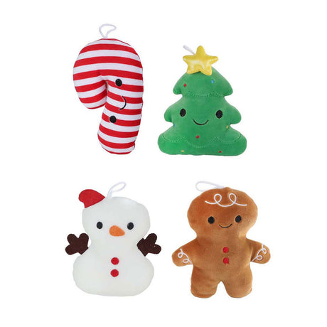 Fluffy menu pluche christmas treats - 32cm