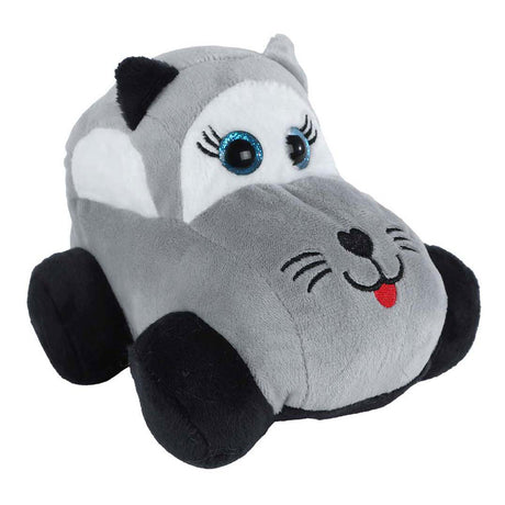 Mini club pluche dier auto knuffel speelgoed 15cm multi kleuren.
