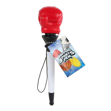 Pen sportbal 18cm 4 assorti