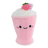 Van manen pluche knuffel drankje fluffy menu - zachte speelgoedknuffel.