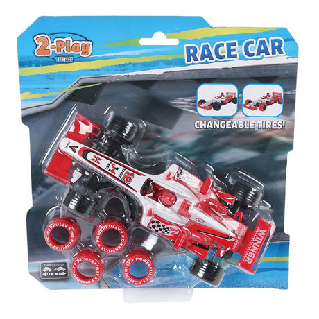 2-play formula race auto 17cm incl. extra banden 2 assorti