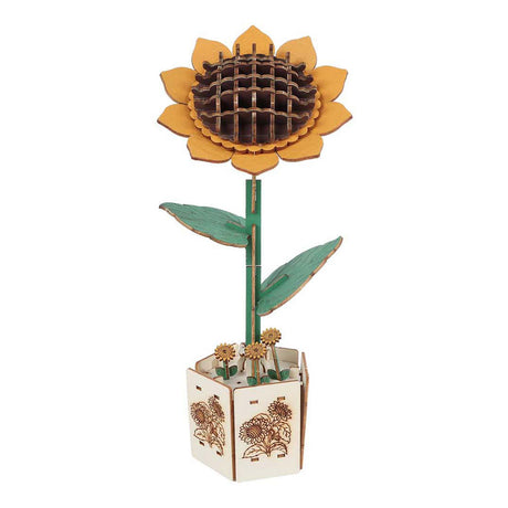 Maak je eigen houten bloemen - 20,5cm