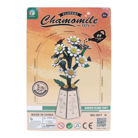 Maak je eigen houten bloemen - 20,5cm