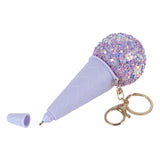 Glamour pen ijsje aan sleutelhanger