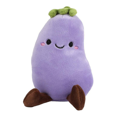 Fluffy menu groente en fruit pluche 9ass 12-14cm
