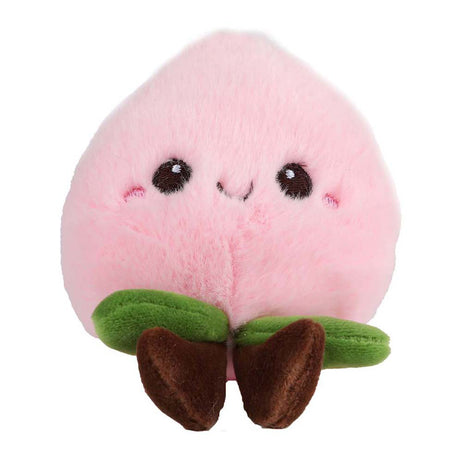 Fluffy menu groente en fruit pluche 9ass 12-14cm