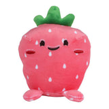 Fluffy menu groente en fruit pluche 9ass 12-14cm