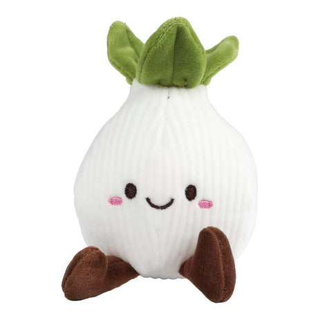 Fluffy menu groente en fruit pluche 9ass 12-14cm