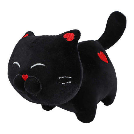 Take me home knuffel kat pluche 16cm meerkleurig speelgoed.