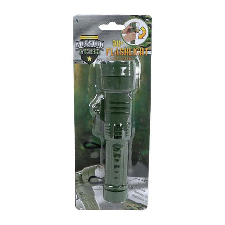 Mission control zaklamp groen