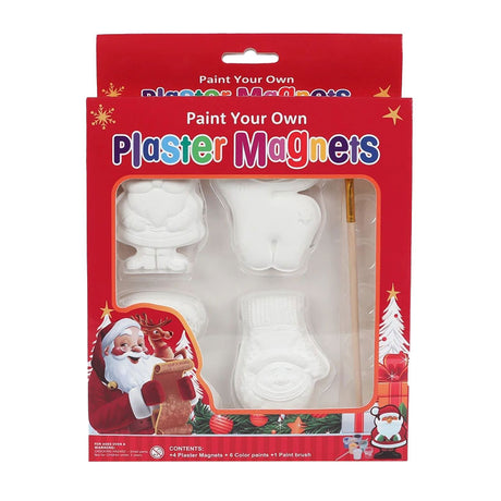 Special moments diy koelkast magneet kerstman
