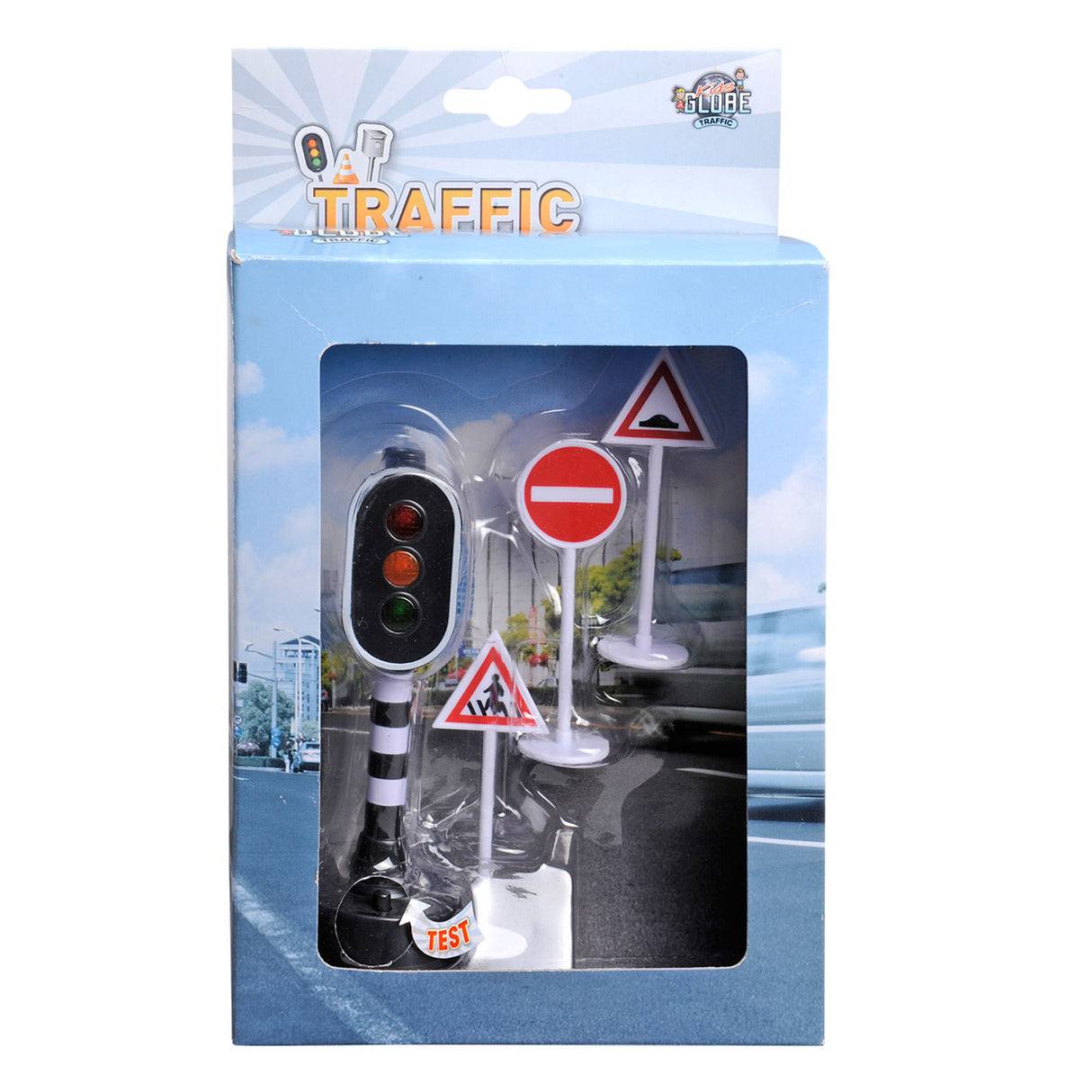 Kids Globe Traffic Light con segnali stradali